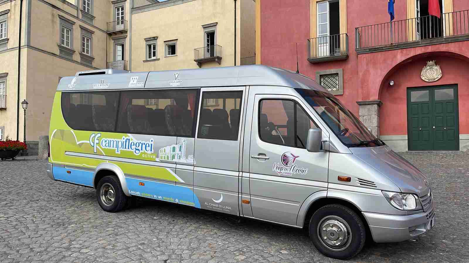 campi flegrei active tour shuttle pozzuoli