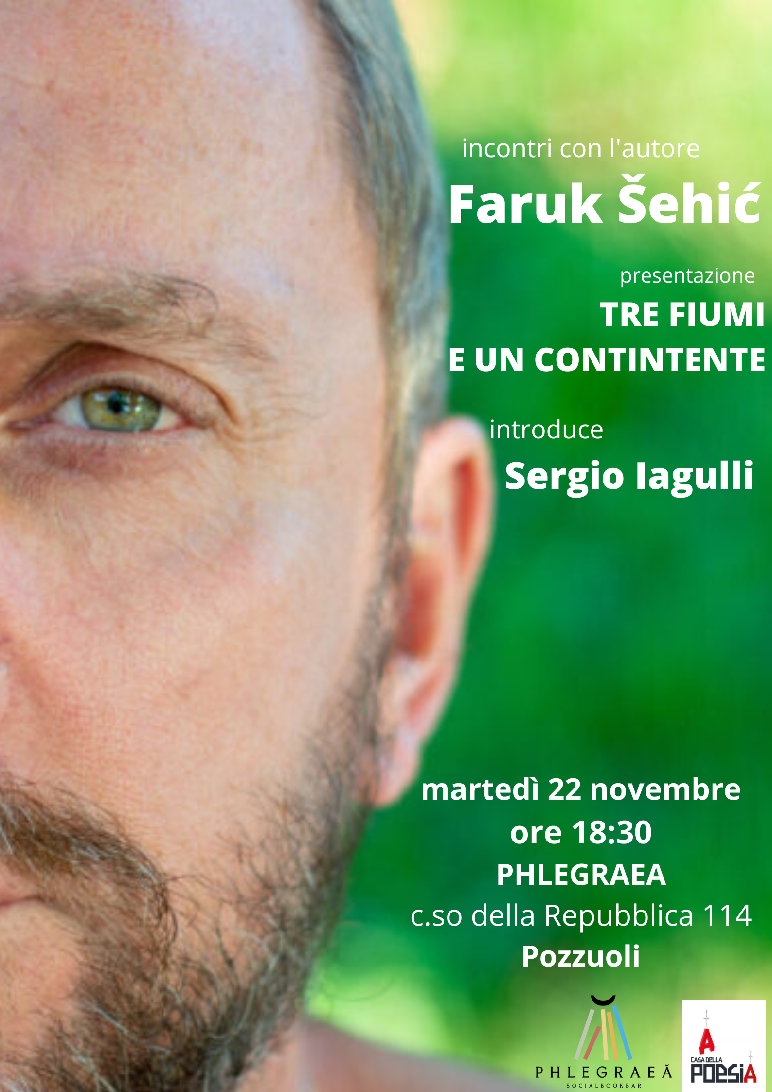 Faruk Šehić a pozzuoli da phlaegrea