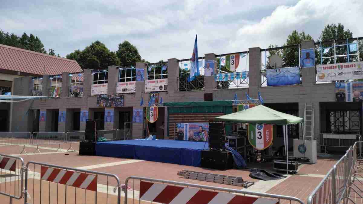 festa scudetto del napoli 2023 a monteruscello pozzuoli
