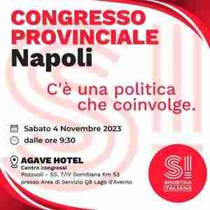 CONGRESSO PROVINCIALE SINISTRA ITALIANA POZZUOLI