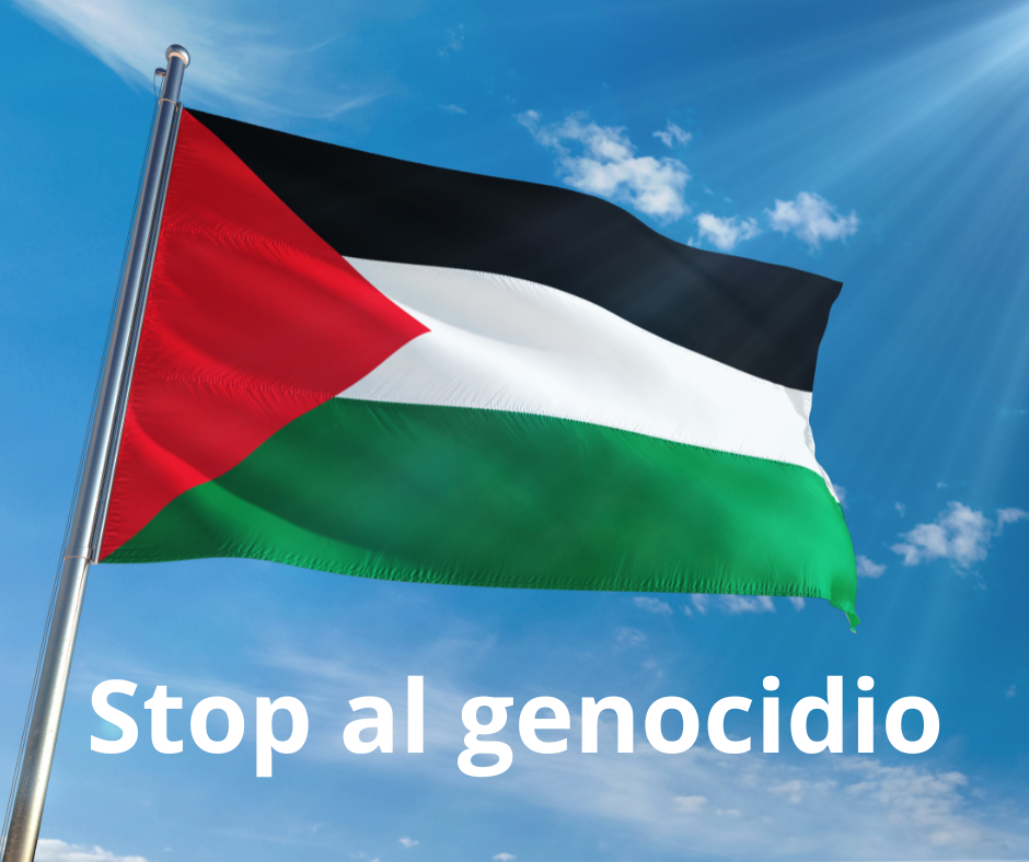 stop al genocidio palestinese